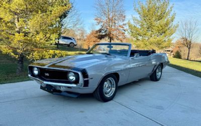 1969 Chevrolet Camaro Convertible SS 350 4SPD PS PDB Buckets Console