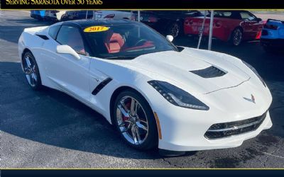 2017 Chevrolet Corvette Stingray Z51 2DR Coupe W/3LT