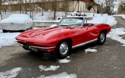 1964 Chevrolet Corvette Convertible 327/365HP Car NOM Engine 4SPD