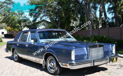 1983 Lincoln Mark VI Emilio Pucci Edition 1983 Lincoln Continental