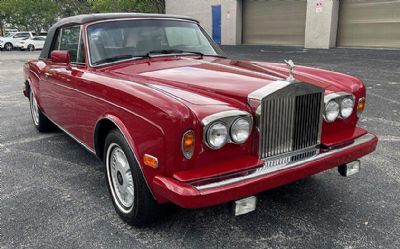 Photo of a 1986 Rolls Royce Corniche II Convertible for sale