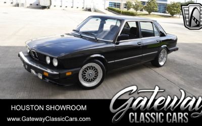 Photo of a 1985 BMW 528E for sale