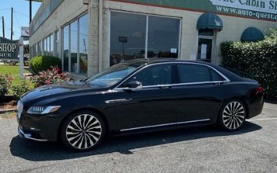 Photo of a 2017 Lincoln Continental Black Label for sale