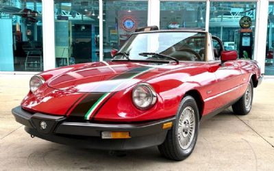 Photo of a 1986 Alfa Romeo Spider Convertible for sale