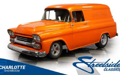 Photo of a 1959 Chevrolet Apache Panel Delivery Restomod 1959 Chevrolet Panel Delivery for sale