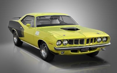 Photo of a 1971 Plymouth Cuda 440-6 Barrel Hardtop for sale