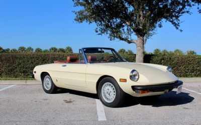 Photo of a 1979 Alfa Romeo Veloce Spyder for sale