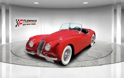 Photo of a 1954 Jaguar XK120 SE Roadster for sale