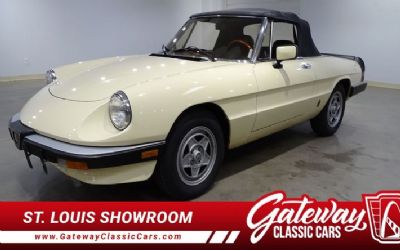 Photo of a 1984 Alfa Romeo Spider Convertible for sale