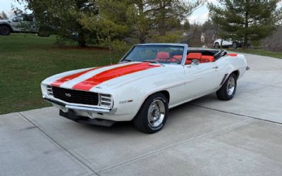 1969 Chevrolet Camaro RS SS With Pace Car Z11 Trim 396/350 4SPD