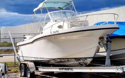 Photo of a 2014 Dusky 25.2 Walk-Around for sale