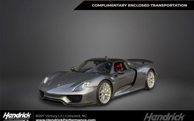 Photo of a 2015 Porsche 918 Spyder Weissach for sale