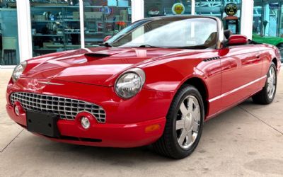 Photo of a 2002 Ford Thunderbird Deluxe 2DR Convertible for sale