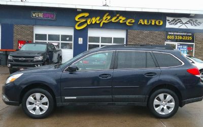 2012 Subaru Outback 2.5I Premium AWD 4DR Wagon CVT