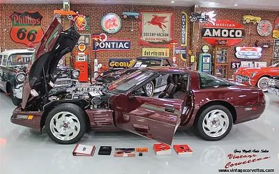 Photo of a 1993 Chevrolet Corvette ZR-1 Coupe Ruby Red 2100 Miles for sale