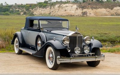 1933 Packard Twelve 1005 Coupe Roadster 