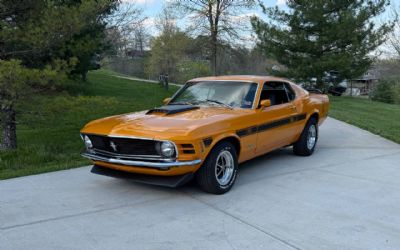 1970 Ford Mustang Fastback Mach 1 Twister Trim 302 4SPD Disc