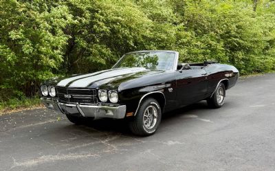 1970 Chevrolet Chevelle Convertible Number Matching 396 4SPD 12 Bolt Tach