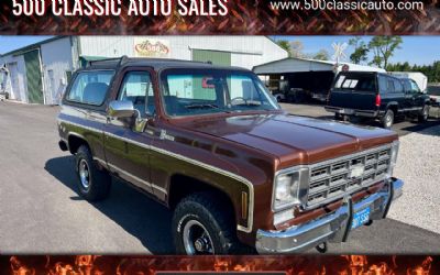 Photo of a 1977 Chevrolet Blazer Cheyenne 4X4 for sale
