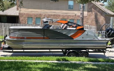 Photo of a 2021 Berkshire Tritoon With Seadoo Jetski for sale