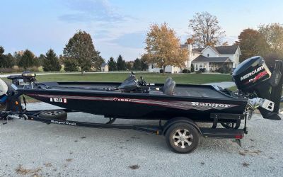 2018 Ranger STI98P Bass Boat And Trailer 