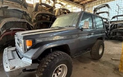 Photo of a 1987 Toyota Land Cruiser for sale