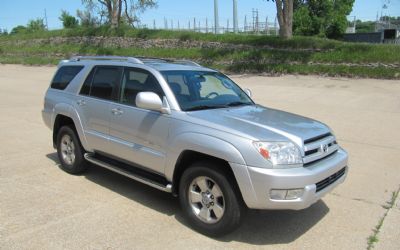 Photo of a 2003 Toyota 4 Runner Limited All Options Plus for sale
