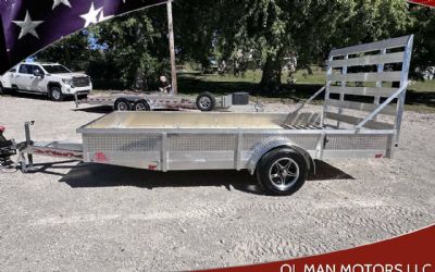 Photo of a 2026 Wolverine 7 X 14 Aluminum Utility/Landscape W/ Wood DECK- 2990 GVW for sale