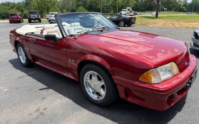 Photo of a 1992 Ford Mustang GT 2DR Convertible for sale