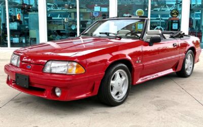 Photo of a 1993 Ford Mustang Convertible for sale