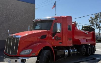 Photo of a 2015 Peterbilt 579 END Dump Truck for sale