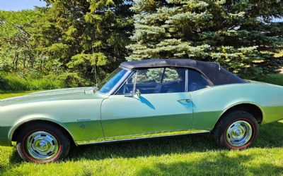 1967 Chevrolet Camaro Rally Sport Convertible