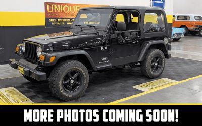 Photo of a 2004 Jeep Wrangler X for sale