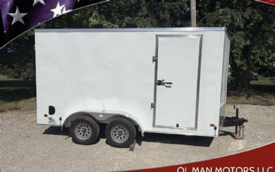 2026 Darkhorse Cargo 7 X 14 1500 Series W/ DBL. Rear Doors - 7K GVW