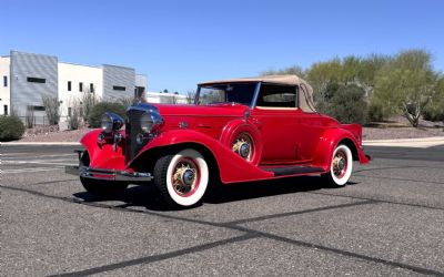 Photo of a 1933 Cadillac Series 355 Convertible Coupe for sale