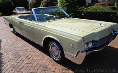 Photo of a 1966 Lincoln Continental Convertible for sale