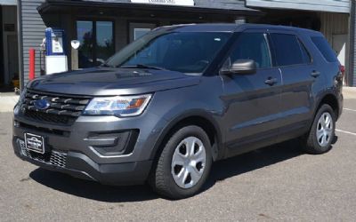 2018 Ford Explorer Police Interceptor Utility AWD 4DR SUV