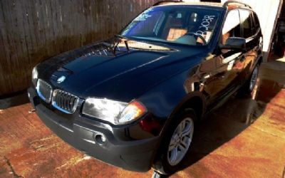 2004 BMW X3 3.0I AWD