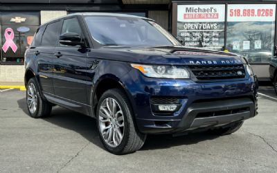 2016 Land Rover Range Rover Sport 5.0L V8 Supercharged Autobiography