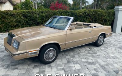 1984 Chrysler Lebaron 