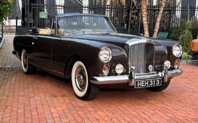 1960 Bentley S2 Continental DHC Brown 