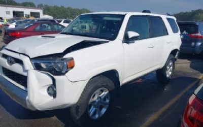 2016 Toyota 4runner SR5