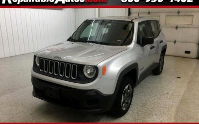 2015 Jeep Renegade Sport 4WD Repairable Hail Damage