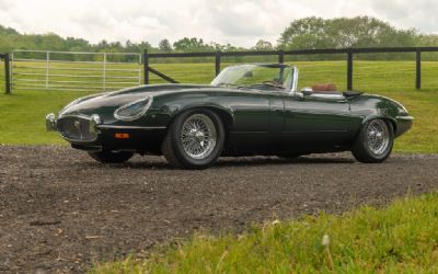 1974 Jaguar XKE V-12 Roadster Honoring The Perfection And Sensation Of The Series I XKE 