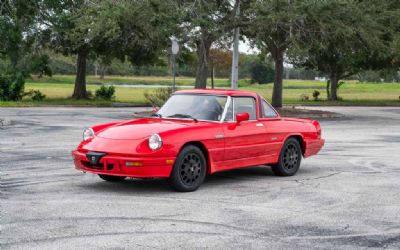 1986 Alfa Romeo Spider Sspecial Edition Quadrifoglio