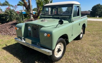 1963 Land Rover Series 2A Pickup
