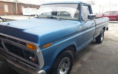 1977 Ford-Project F-100 Long Bed Pickup Truck