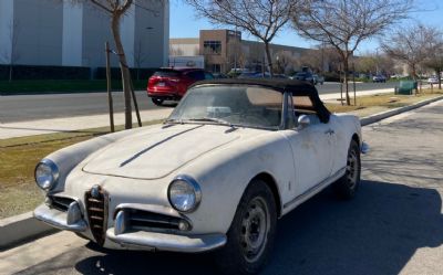 1962 Alfa Romeo Giulietta Spider 