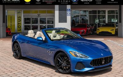 2018 Maserati Granturismo Convertible 
