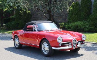 1959 Alfa Romeo Giulietta Spider 